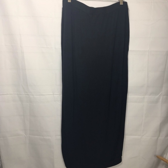 Victoria’s secret long Tulip black pin skirt L - Picture 5 of 6